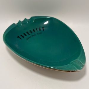 Vintage Midcentury Tanqueray London Gin Ashtray CarltonWare Ceramic England
